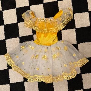 Revolution Dance wear Daisy A Day Dress Costume Size SC